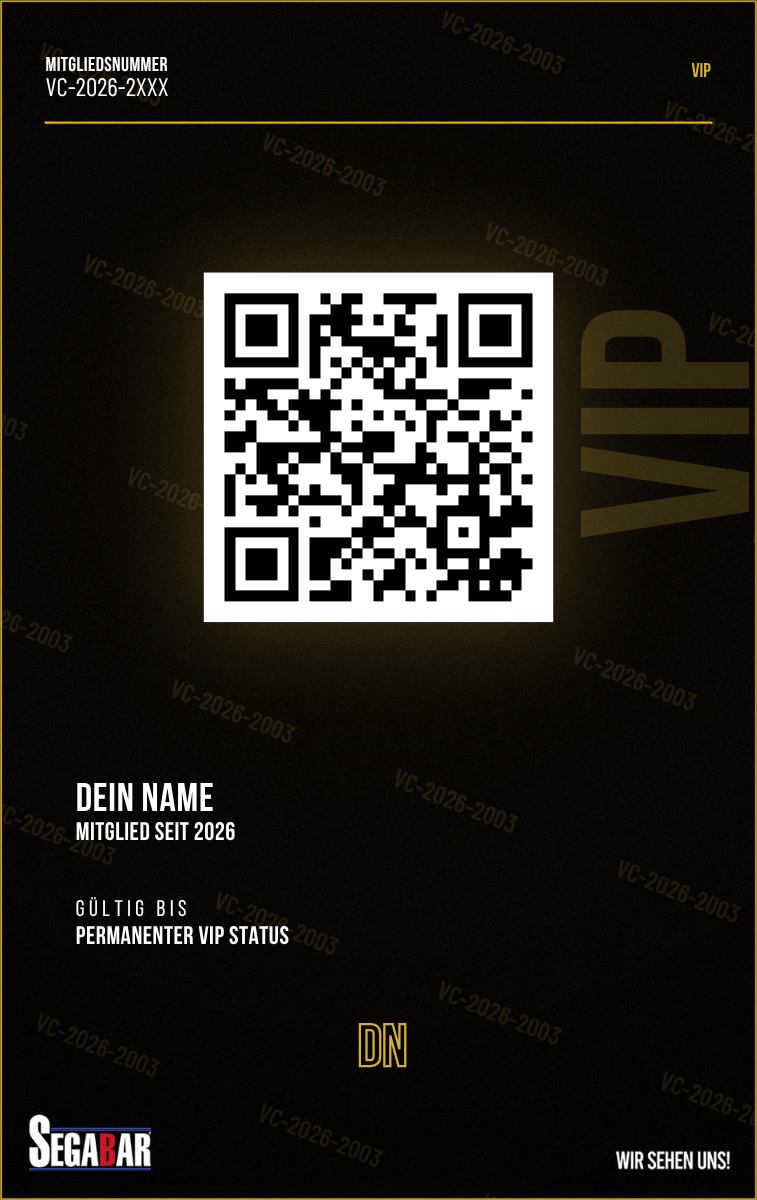 SEGABAR VIP Card